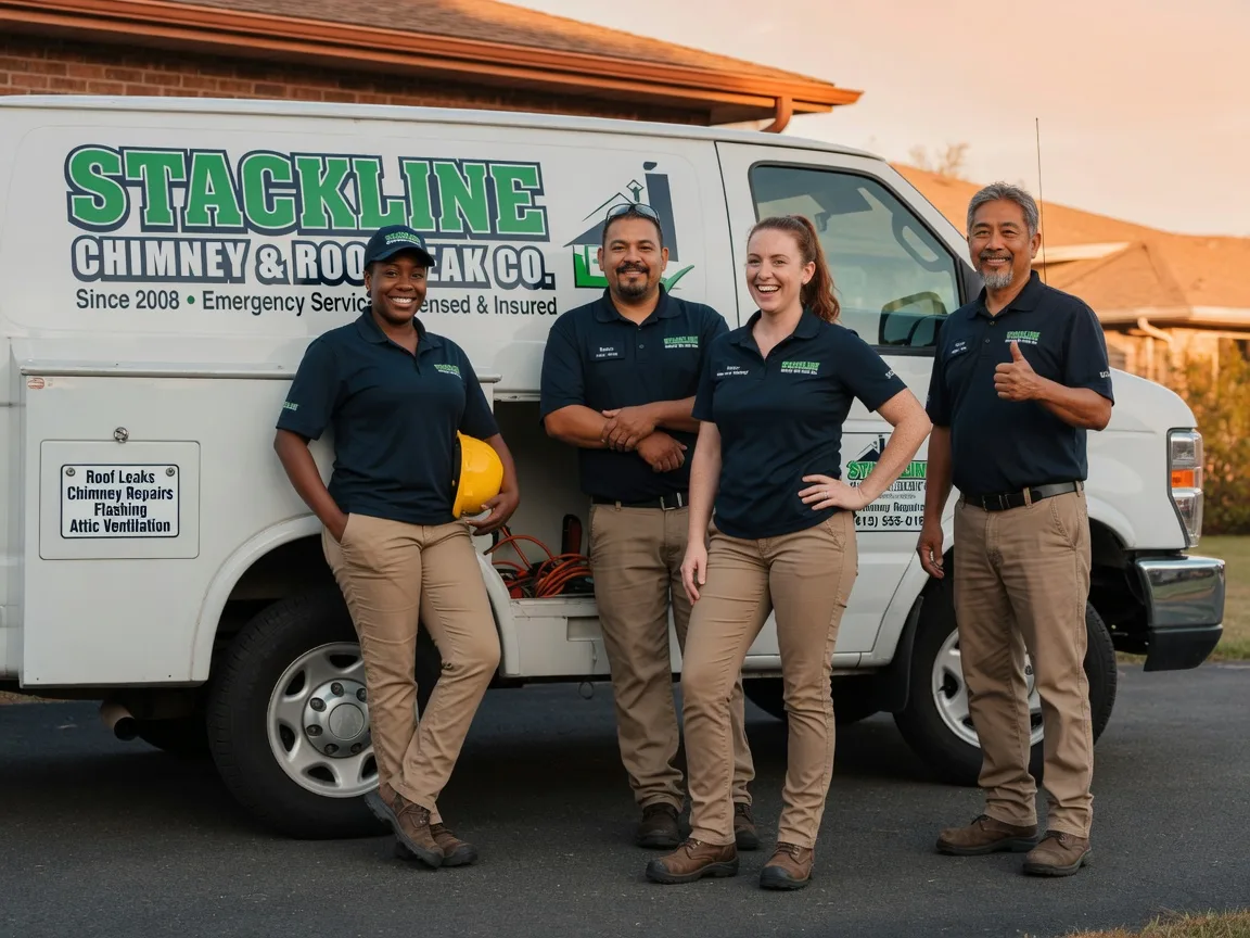 Chimney flashing repair company in Burnsville, WV